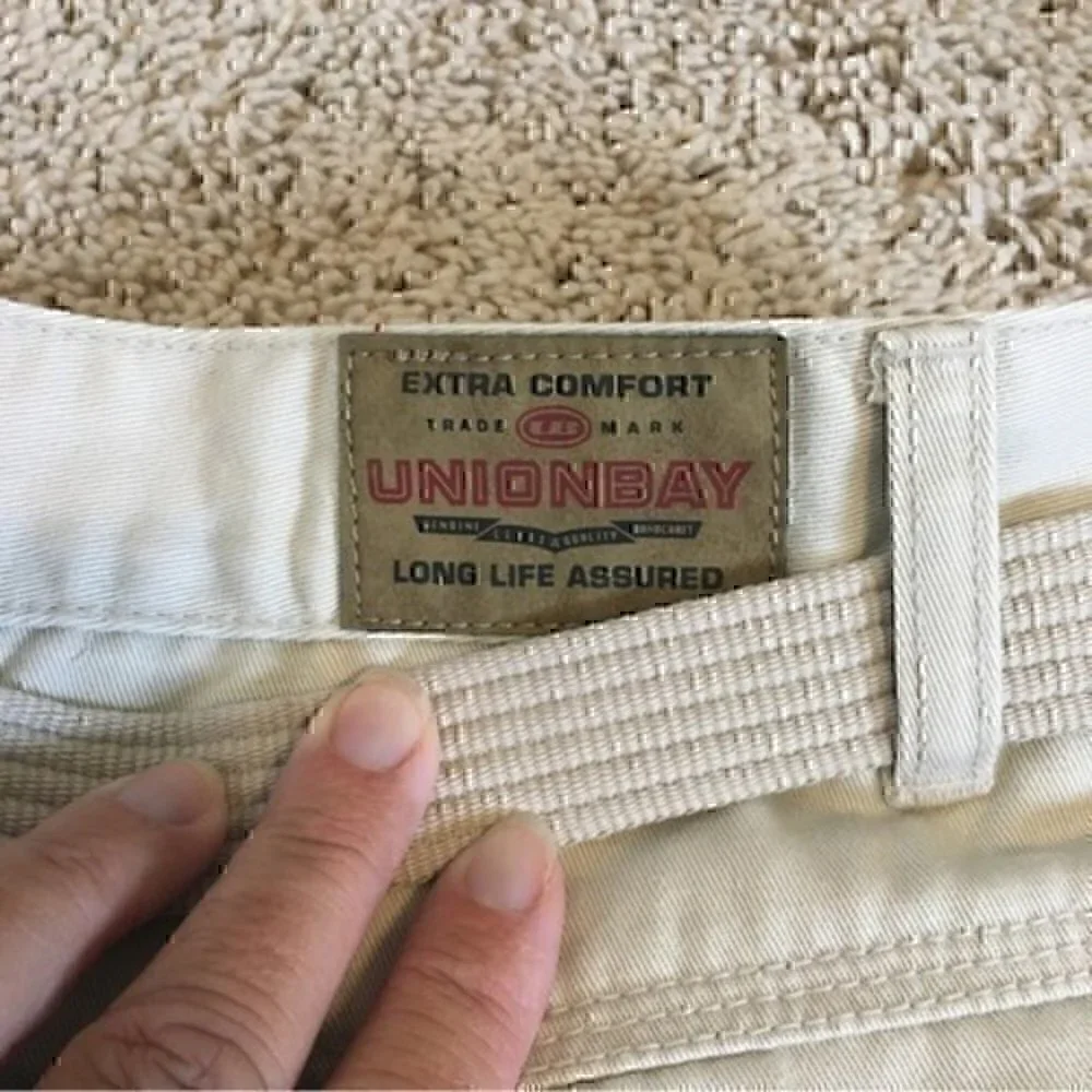 Union Bay juniors size 7 khaki carpenter shorts